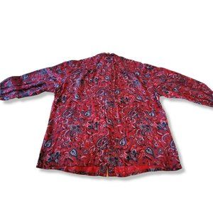 Vtg Country Sophisticates Pendleton Blouse Size 20 Paisley